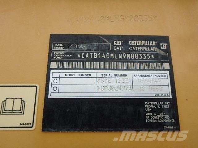 CAT 140 M 3 Greyderler
