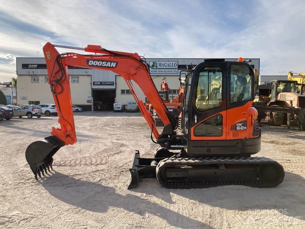 Doosan DX 62 R-3 Mini ekskavatörler, 7 tona dek