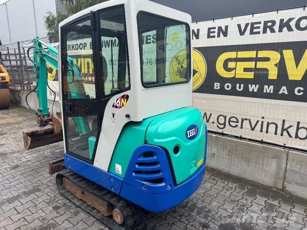 IHI 16 N Mini ekskavatörler, 7 tona dek