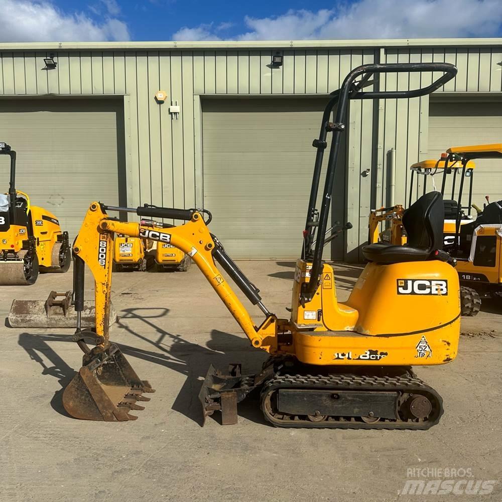 JCB 8008 CTS Mini ekskavatörler, 7 tona dek