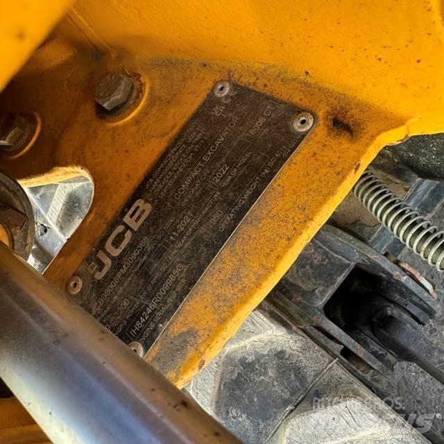 JCB 8008 CTS Mini ekskavatörler, 7 tona dek
