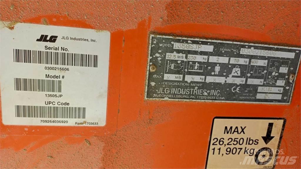 JLG 1350SJP Teleskopik personel platformları