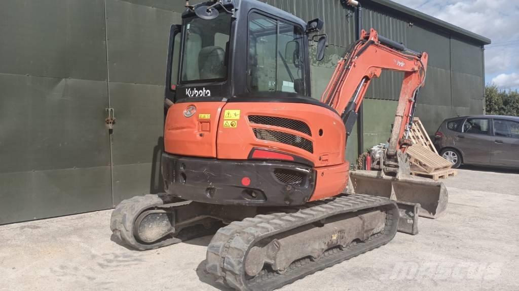 Kubota U 48-4 Mini ekskavatörler, 7 tona dek