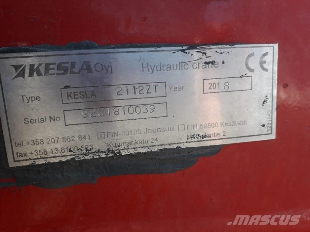 Kesla 2112ZT Tomruk vinçleri