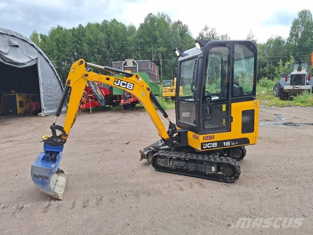 JCB C 16-1 Mini ekskavatörler, 7 tona dek