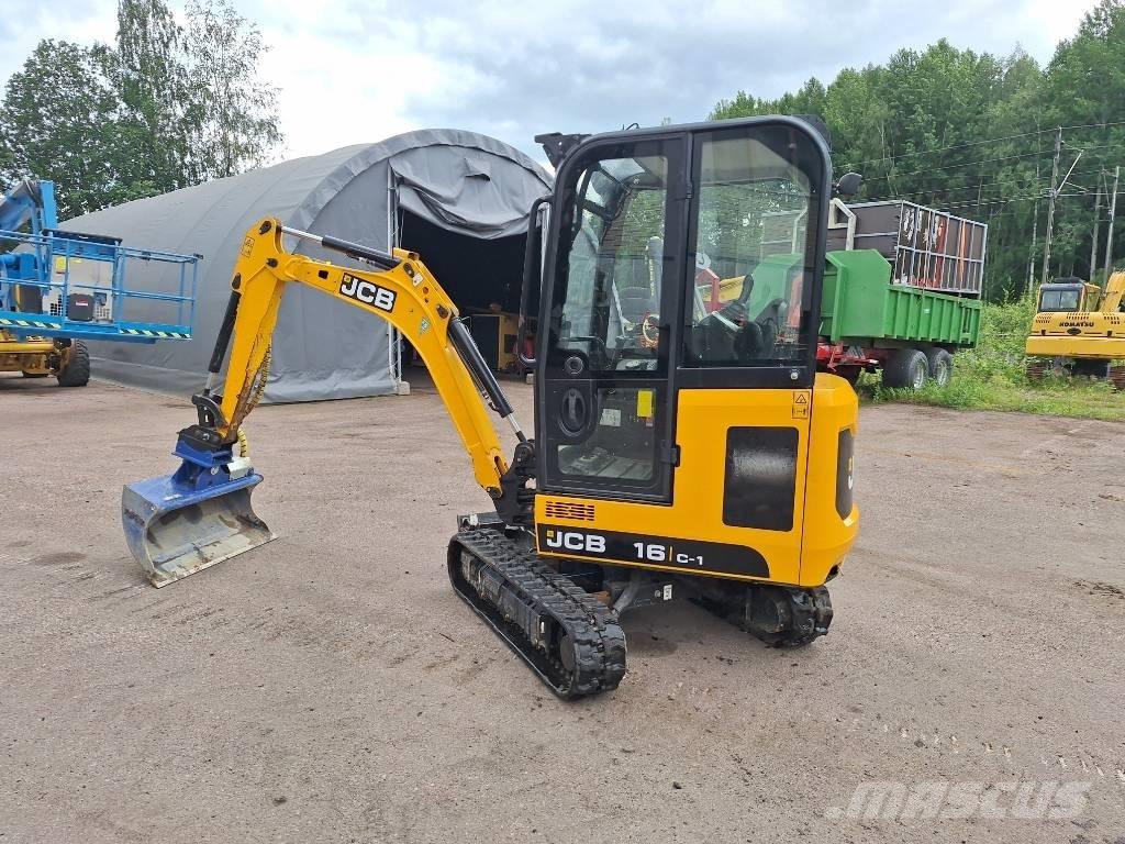 JCB C 16-1 Mini ekskavatörler, 7 tona dek