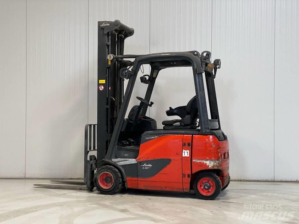 Linde E20PH-02 Elektrikli forkliftler
