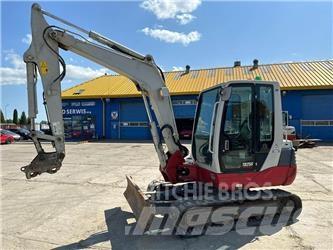 Takeuchi TB250 Mini ekskavatörler, 7 tona dek
