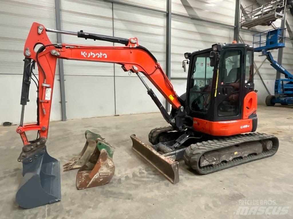 Kubota U 48-4 Mini ekskavatörler, 7 tona dek