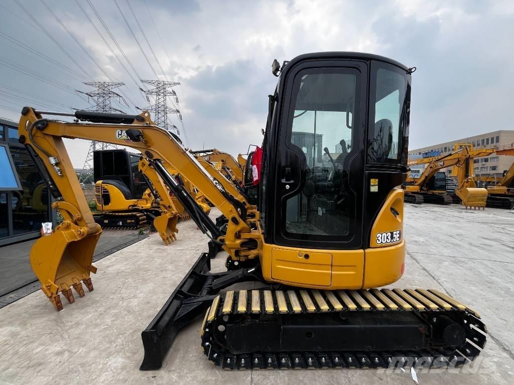 CAT 303.5 E Mini ekskavatörler, 7 tona dek