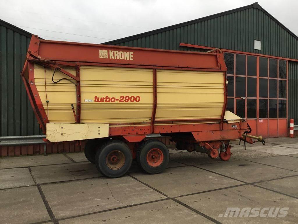 Krone TURBO 2900 Kendi yükler römorklar