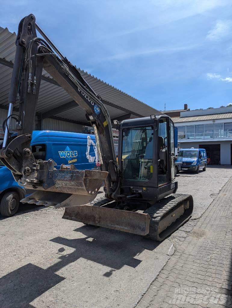 Volvo ECR 50 D Mini ekskavatörler, 7 tona dek