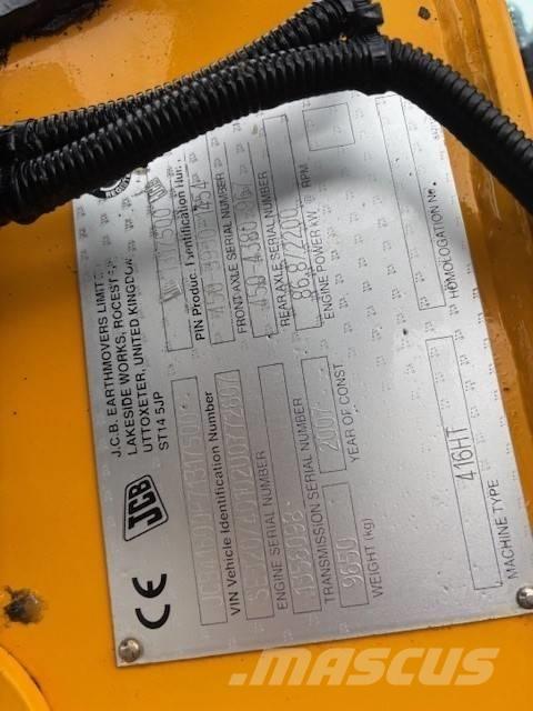 JCB 416 HT Tekerlekli yükleyiciler