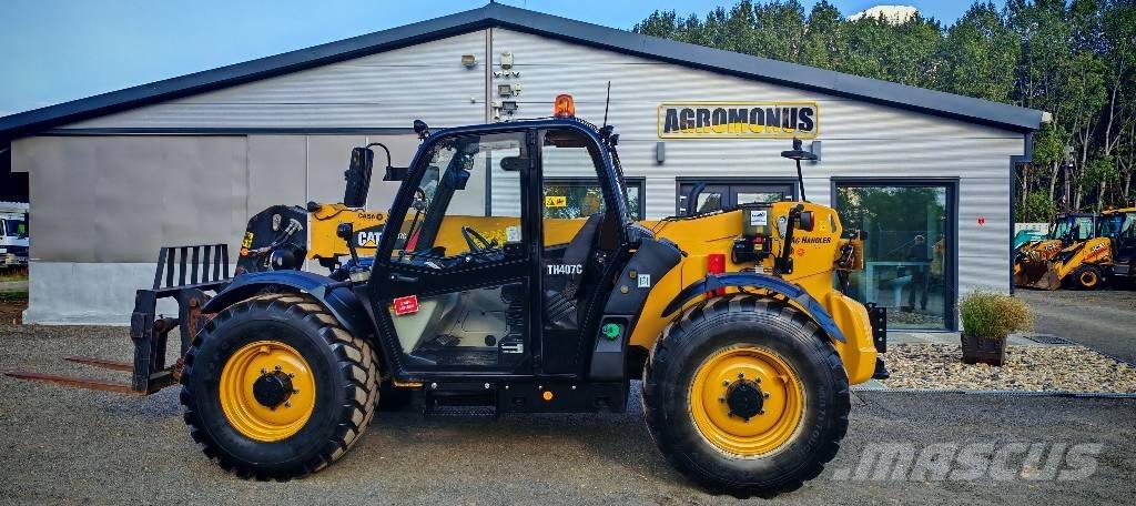 CAT TH 407C Ag 93kW Tarimsal teleskopik yükleyiciler