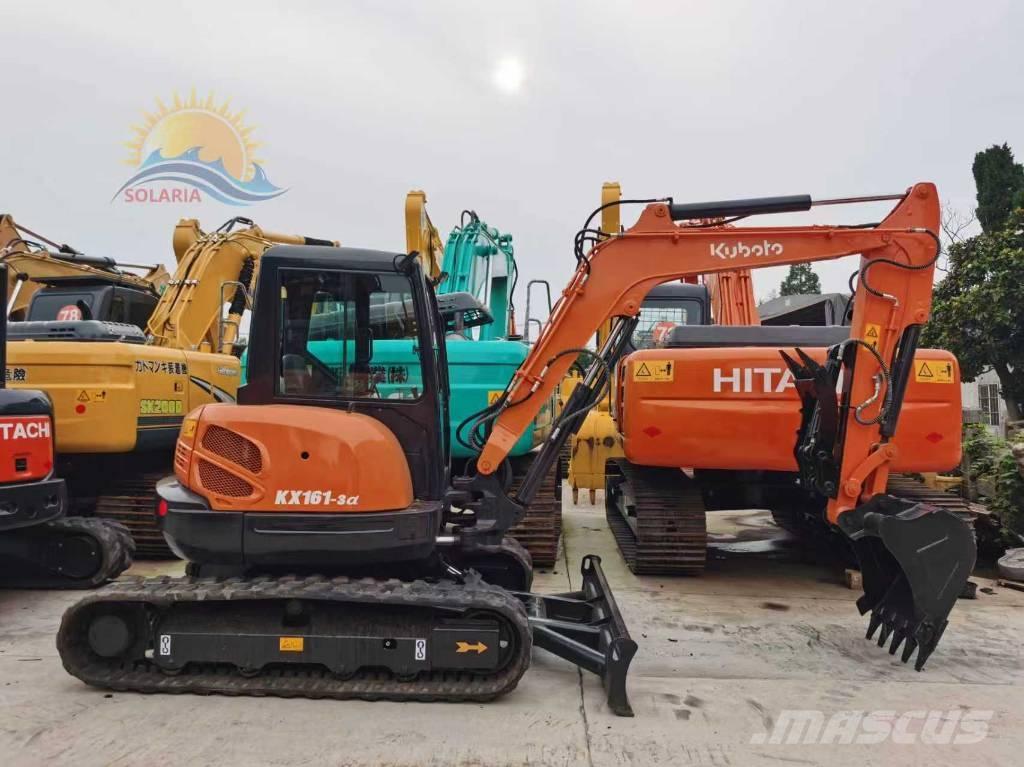 Kubota KX 161 Mini ekskavatörler, 7 tona dek