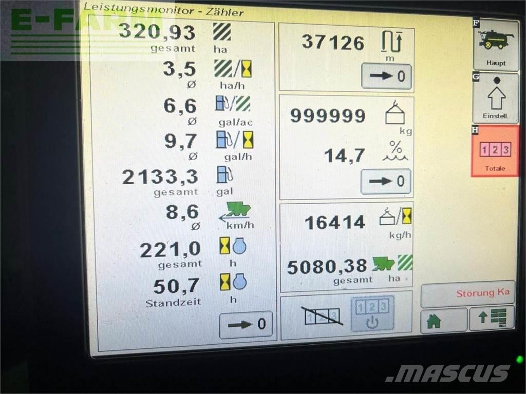 John Deere T670 Biçerdöverler