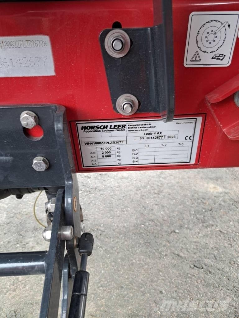 Horsch Leeb 4 Ax 30m Çekilir pülverizatörler