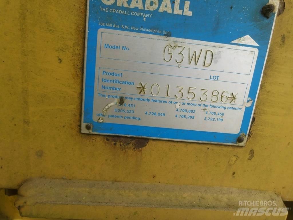 Gradall G3WD Lastik tekerli ekskavatörler