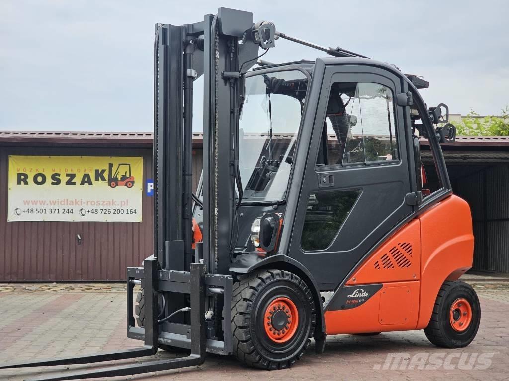 Linde H35T-02 LPG'li forkliftler