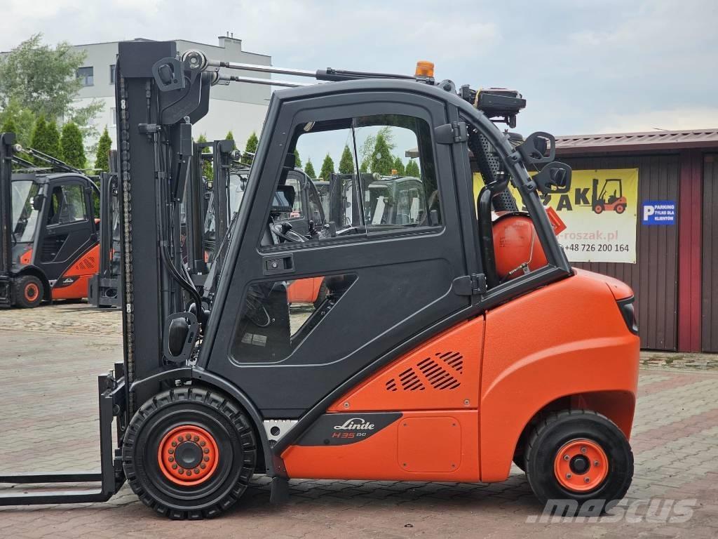 Linde H35T-02 LPG'li forkliftler