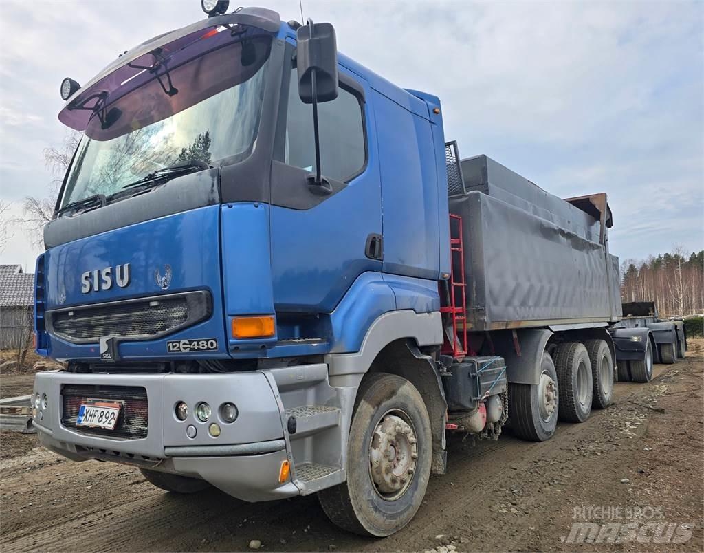 Sisu E12M 8X4 Damperli kamyonlar
