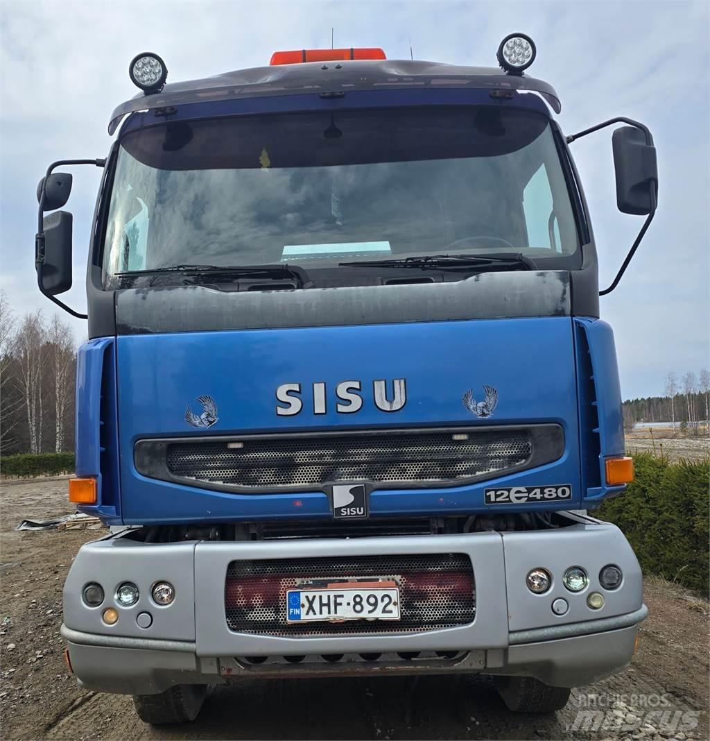 Sisu E12M 8X4 Damperli kamyonlar