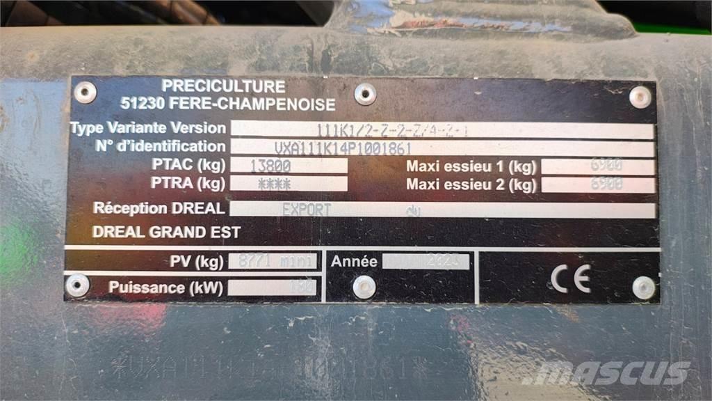 Tecnoma Laser 5200 Çekilir pülverizatörler