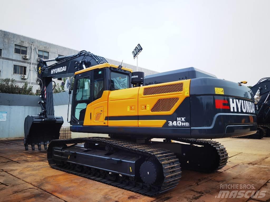 Hyundai HX340 Paletli ekskavatörler