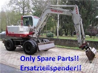 Takeuchi TB 070W Lastik tekerli ekskavatörler