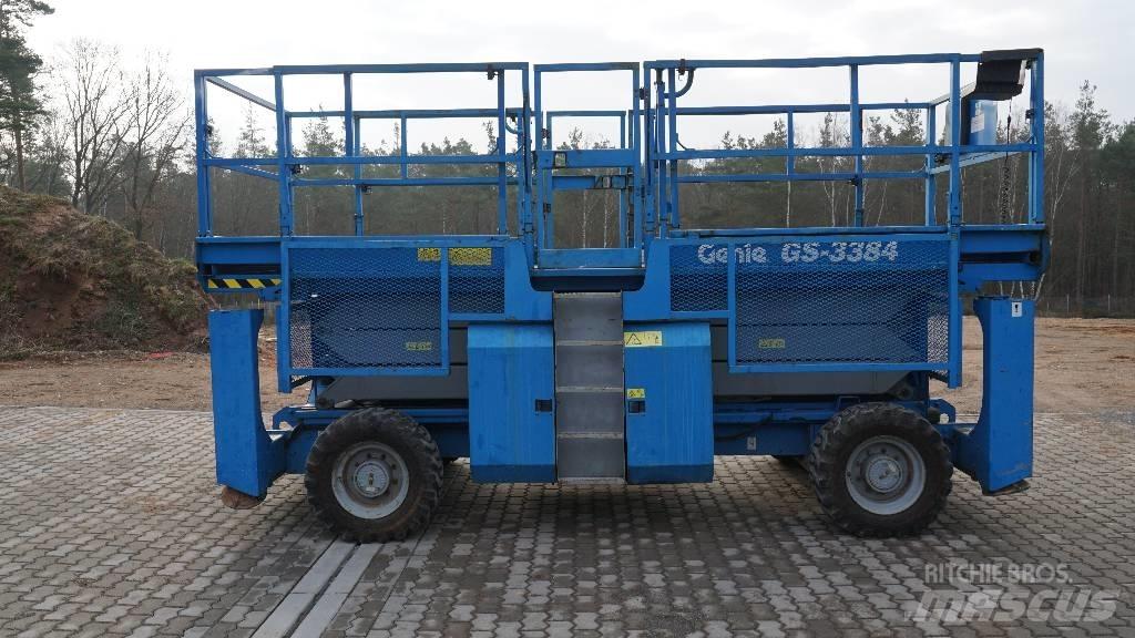 Genie GS3384 RT 4x4 Makasli platformlar