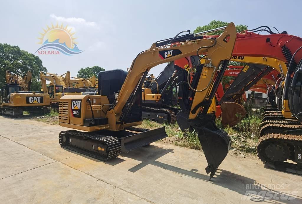 CAT 306 E2 Mini ekskavatörler, 7 tona dek