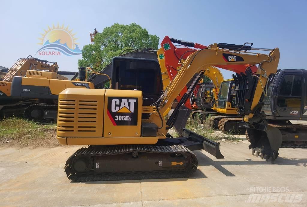 CAT 306 E2 Mini ekskavatörler, 7 tona dek
