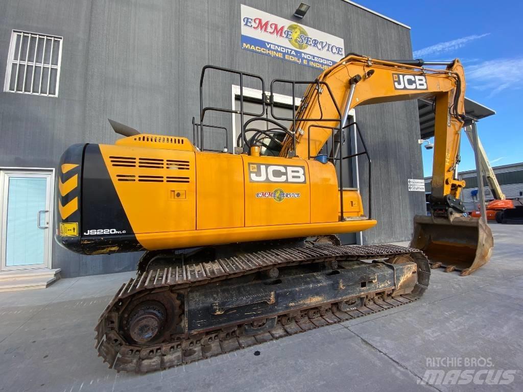 JCB JS 220 N LC Paletli ekskavatörler