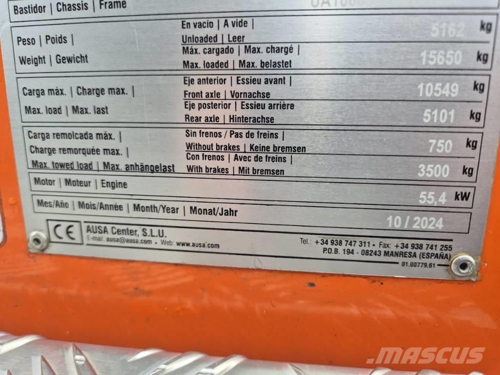 Ausa D1001APG Belden kirma kamyonlar