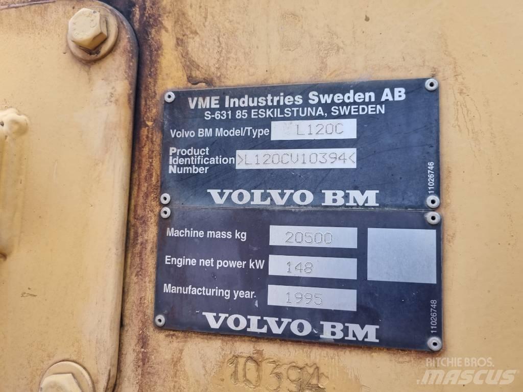 Volvo BM L120C Tekerlekli yükleyiciler