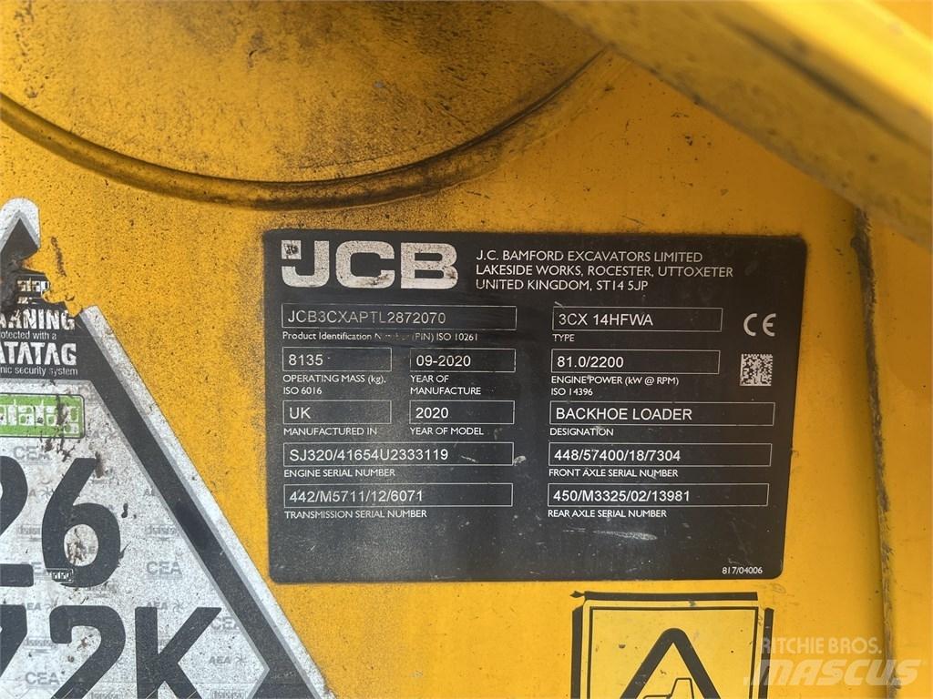 JCB 3 CX Kazıcı yükleyiciler - beko loder