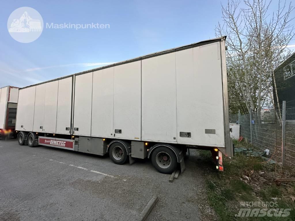 Limetec VPU 438 Kapali kasa treylerler