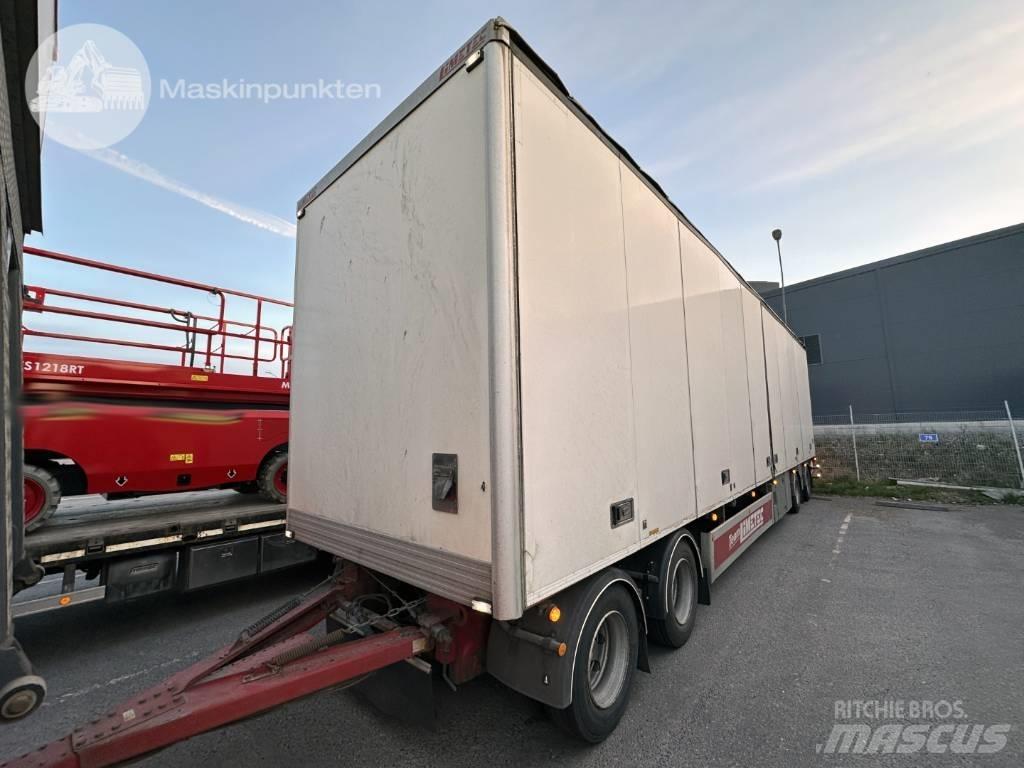 Limetec VPU 438 Kapali kasa treylerler