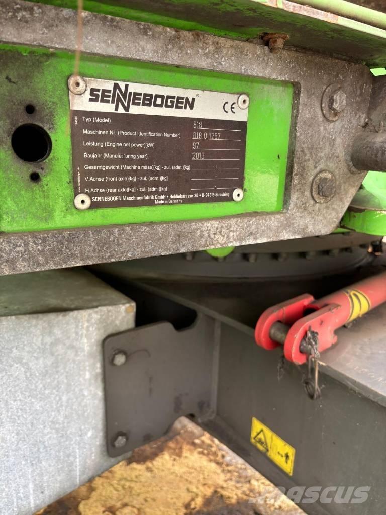 Sennebogen 818 Atık taşıma araçları