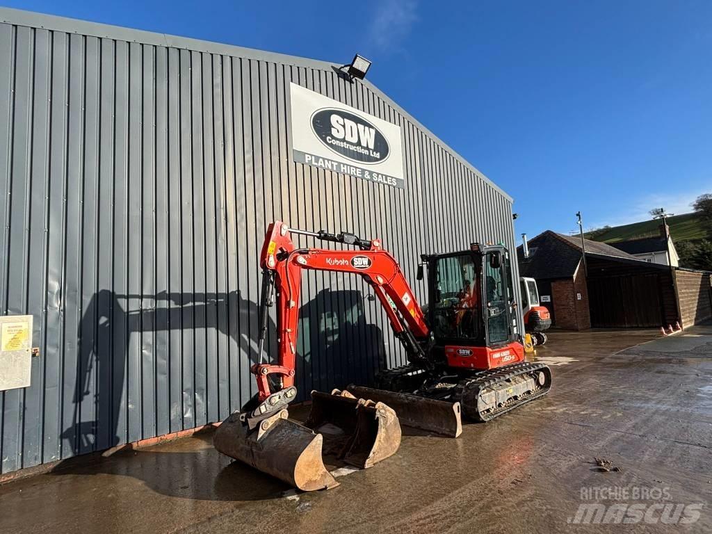 Kubota U 50 Mini ekskavatörler, 7 tona dek
