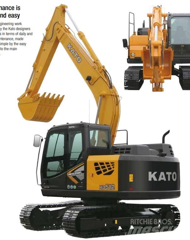 Kato 514 Paletli ekskavatörler