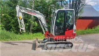 Takeuchi TB230 Mini ekskavatörler, 7 tona dek