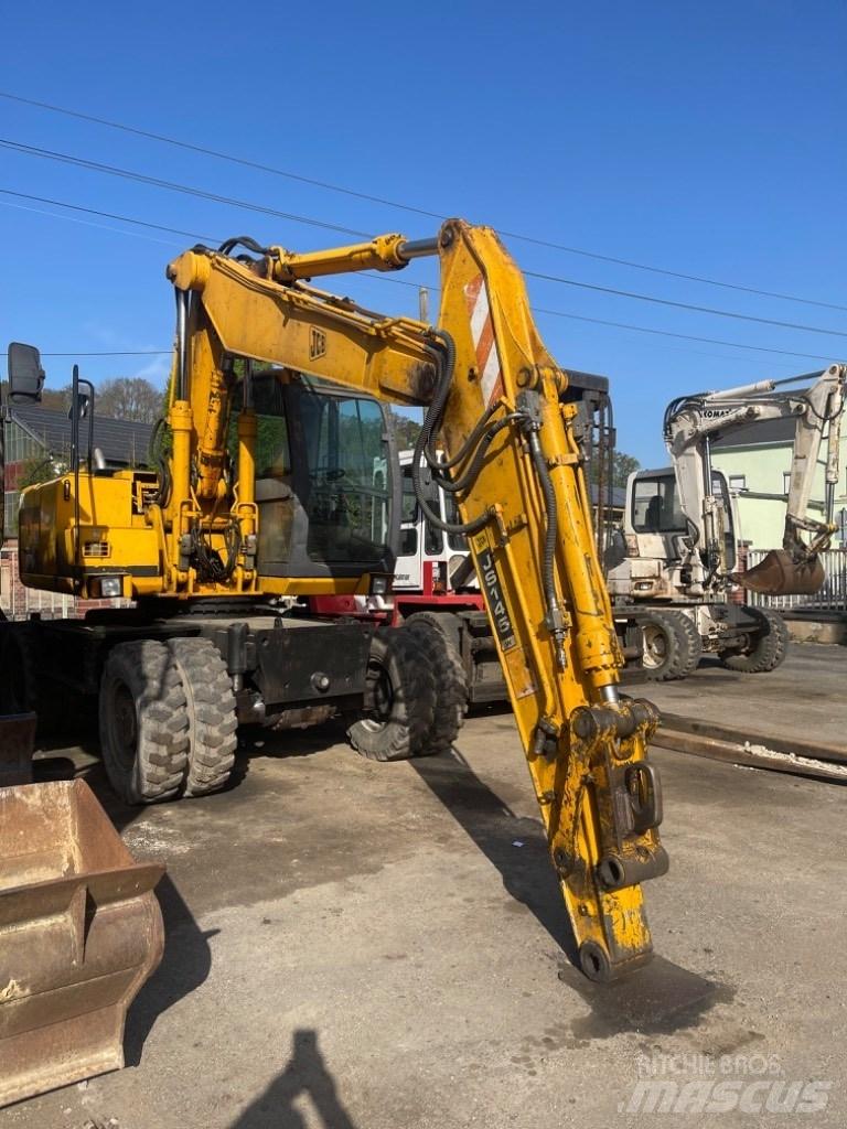 JCB JS 145 W Lastik tekerli ekskavatörler