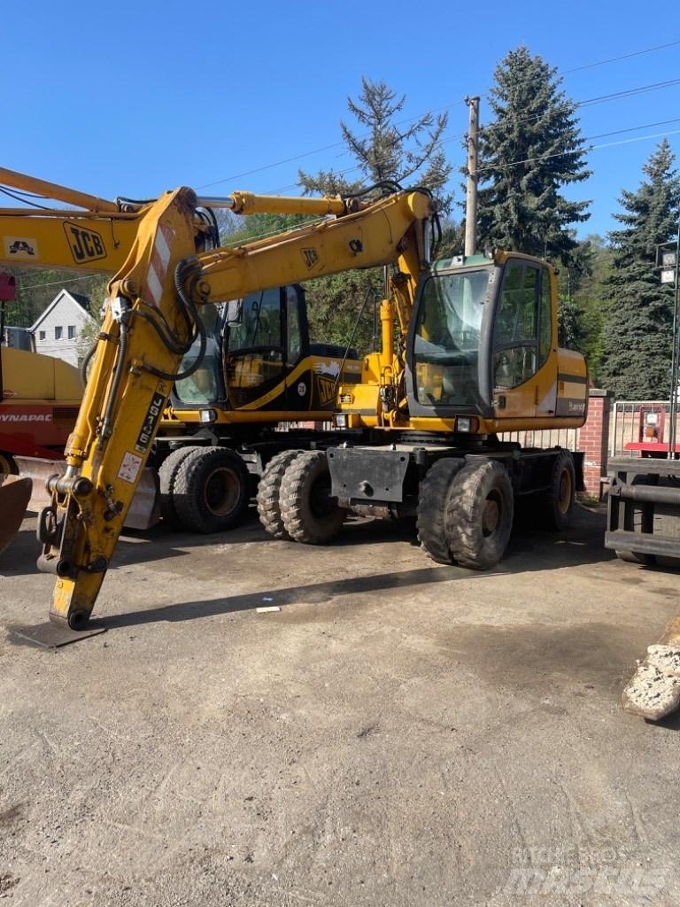 JCB JS 145 W Lastik tekerli ekskavatörler