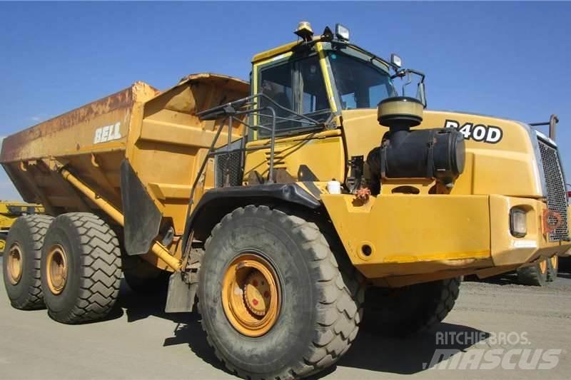 Bell B40D Belden kirma kaya kamyonu