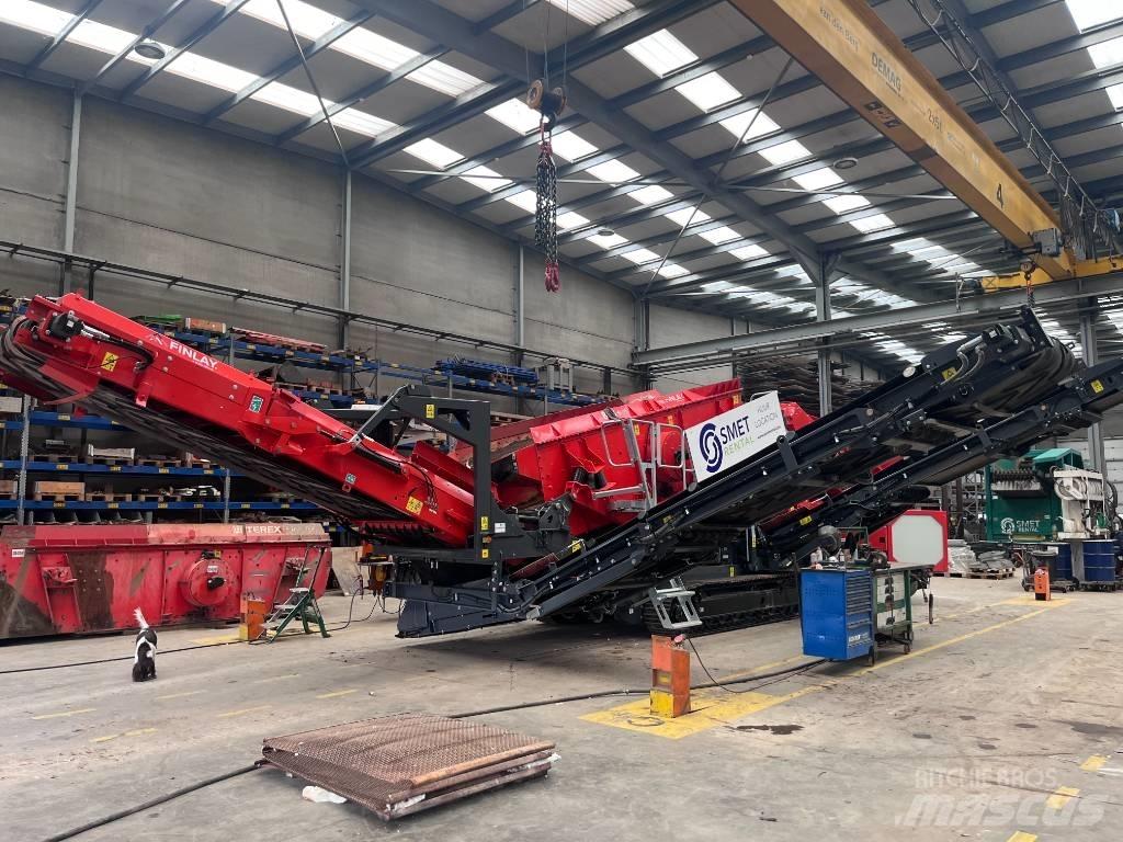 Terex Finlay 883+ E Gezer eleyiciler