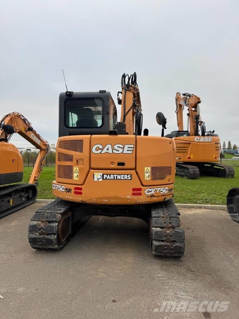CASE CX 75 C SR Paletli ekskavatörler