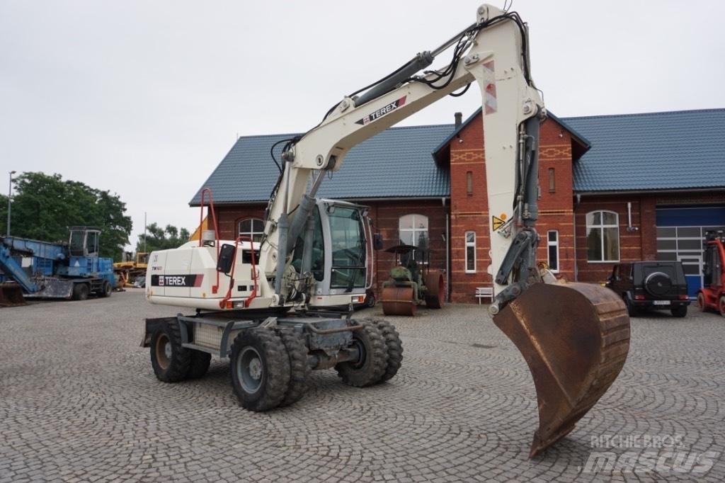 Terex TW 160 Lastik tekerli ekskavatörler