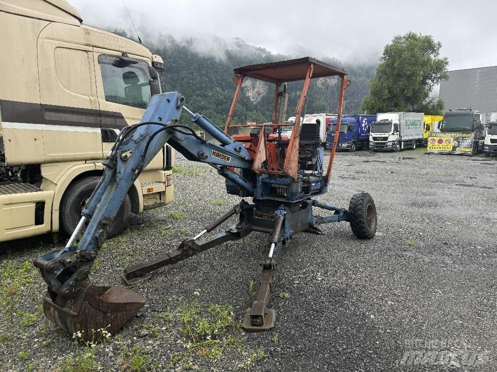 Kaiser Kama x3 Lastik tekerli ekskavatörler
