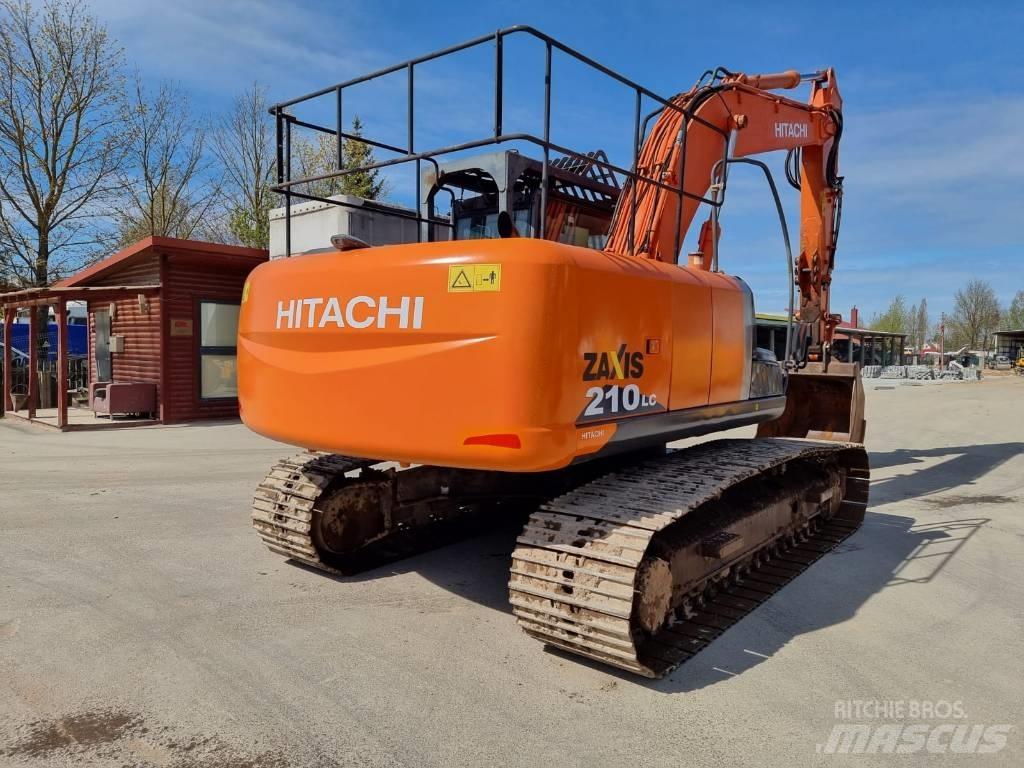 Hitachi ZX 210 LC-3 Paletli ekskavatörler